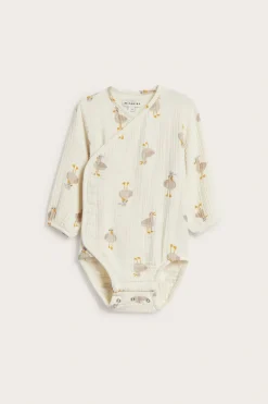 Babybody i muslin