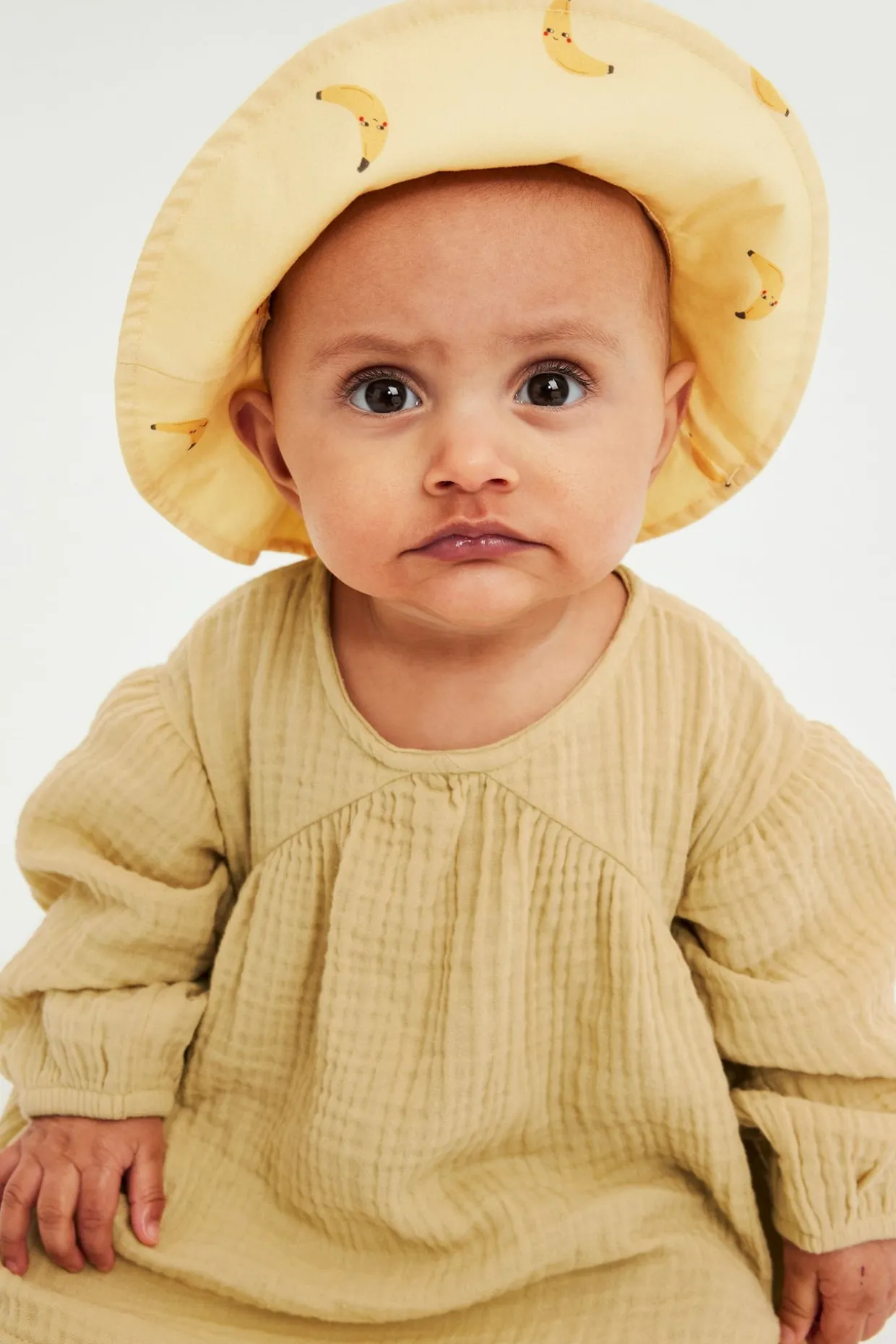Babyklänning i muslin