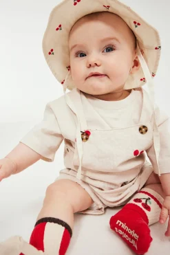 Babyset med mönster av körsbär