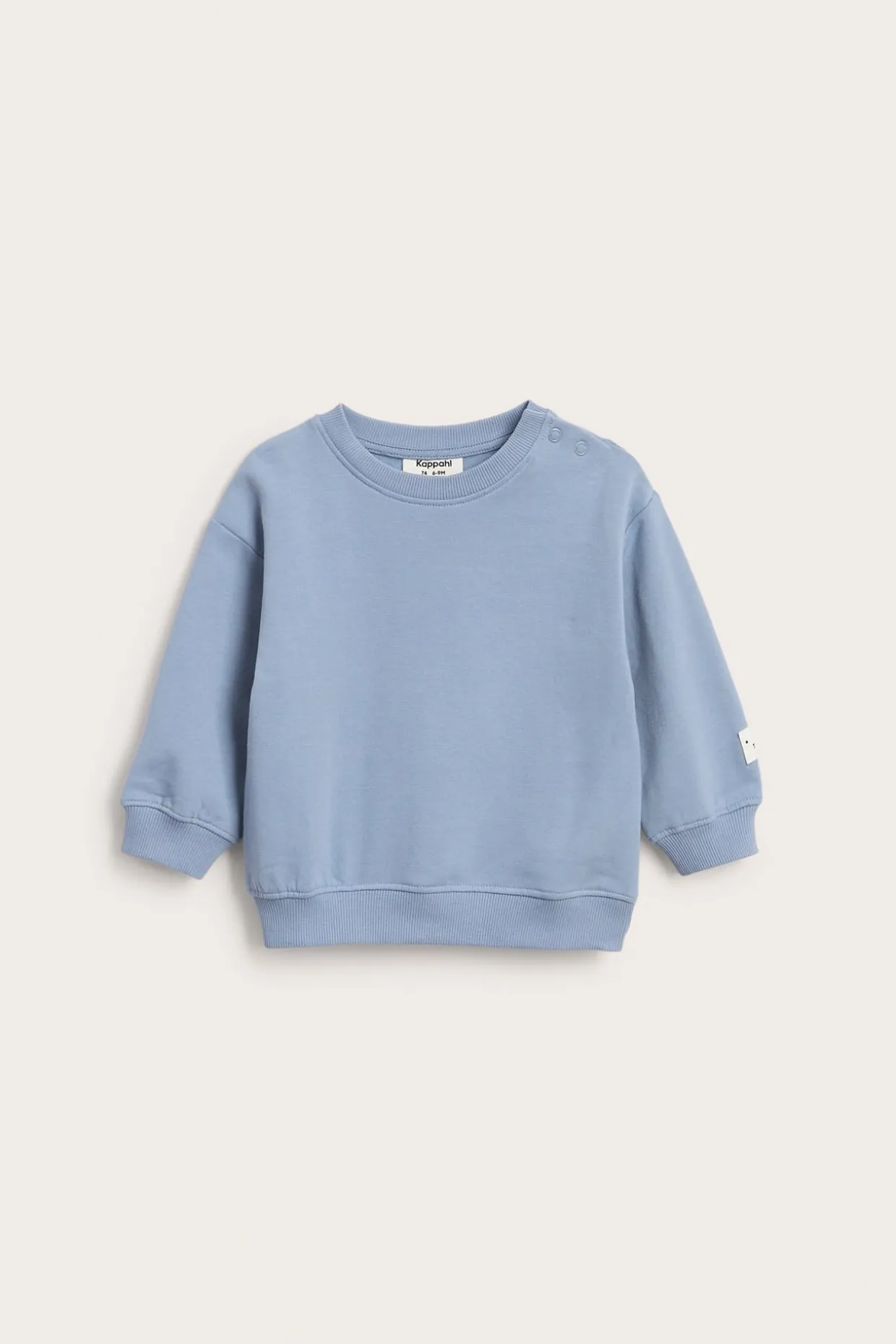 Baby sweatshirt med borstad insida