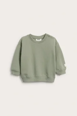 Baby sweatshirt med borstad insida