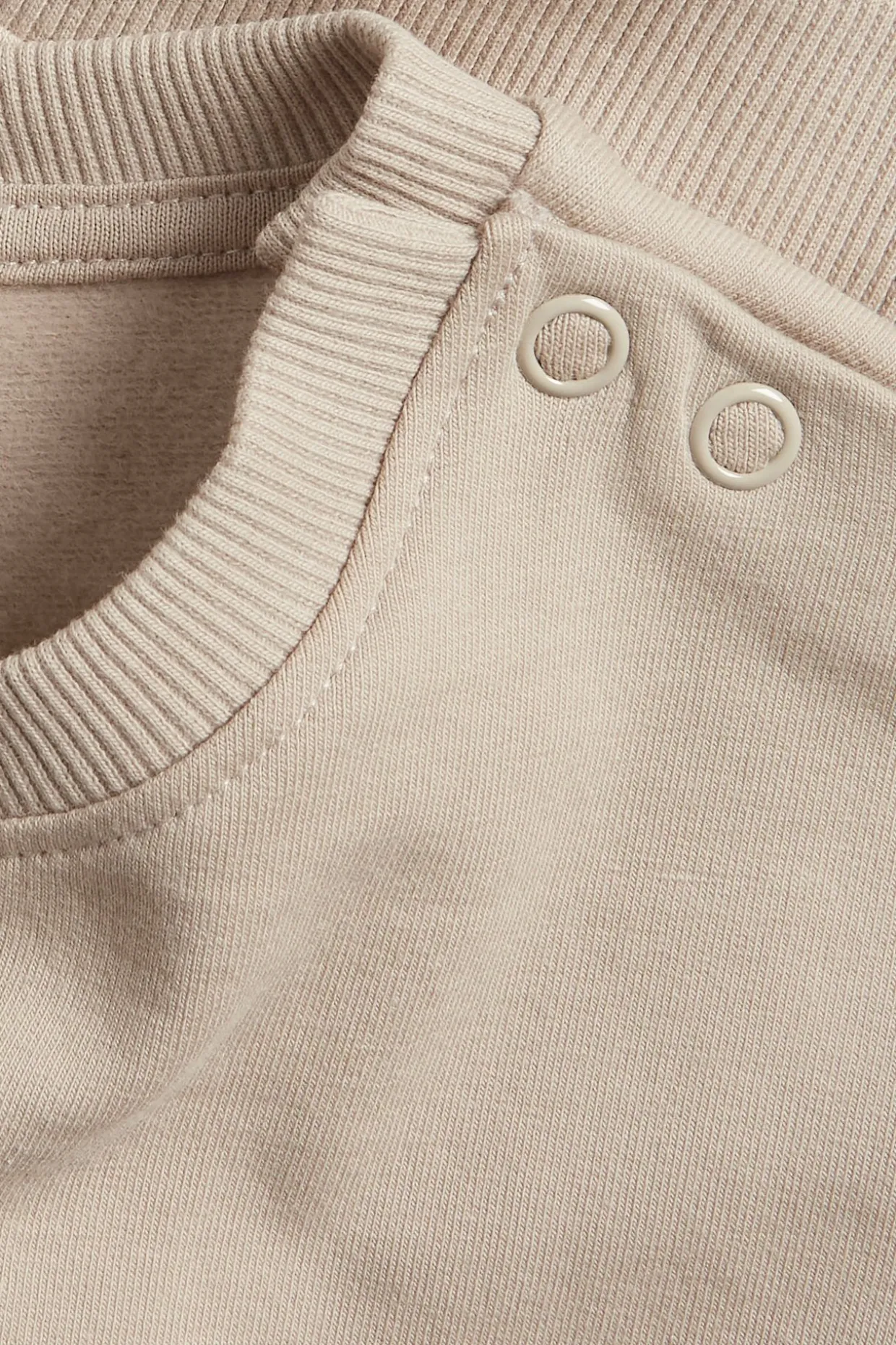Baby sweatshirt med borstad insida