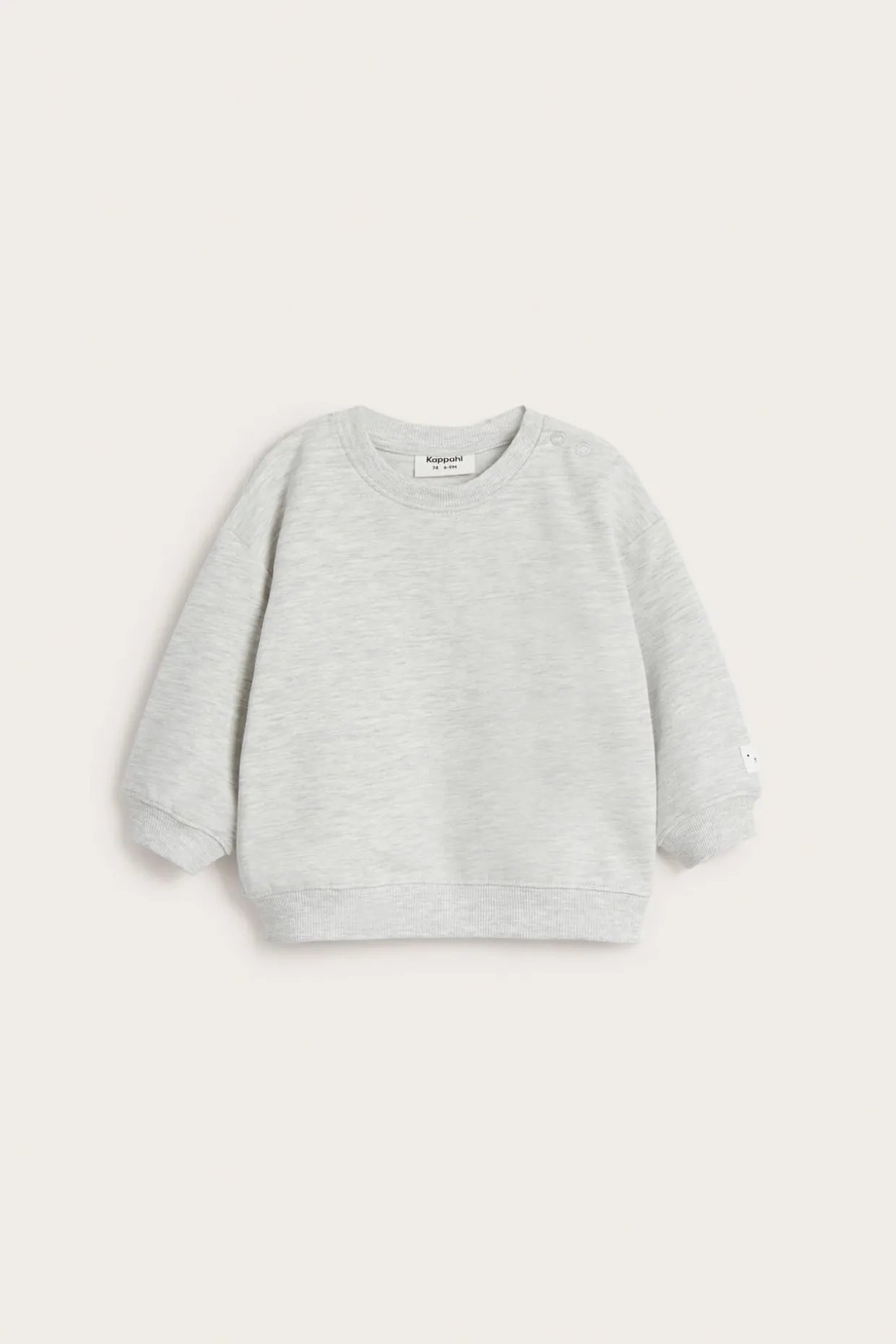 Baby sweatshirt med borstad insida