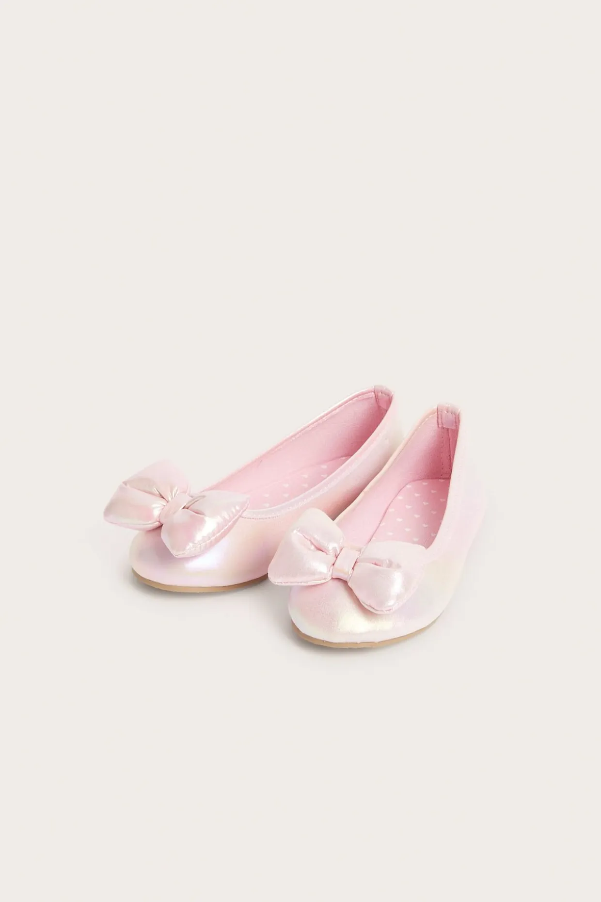 Ballerinaskor med rosett