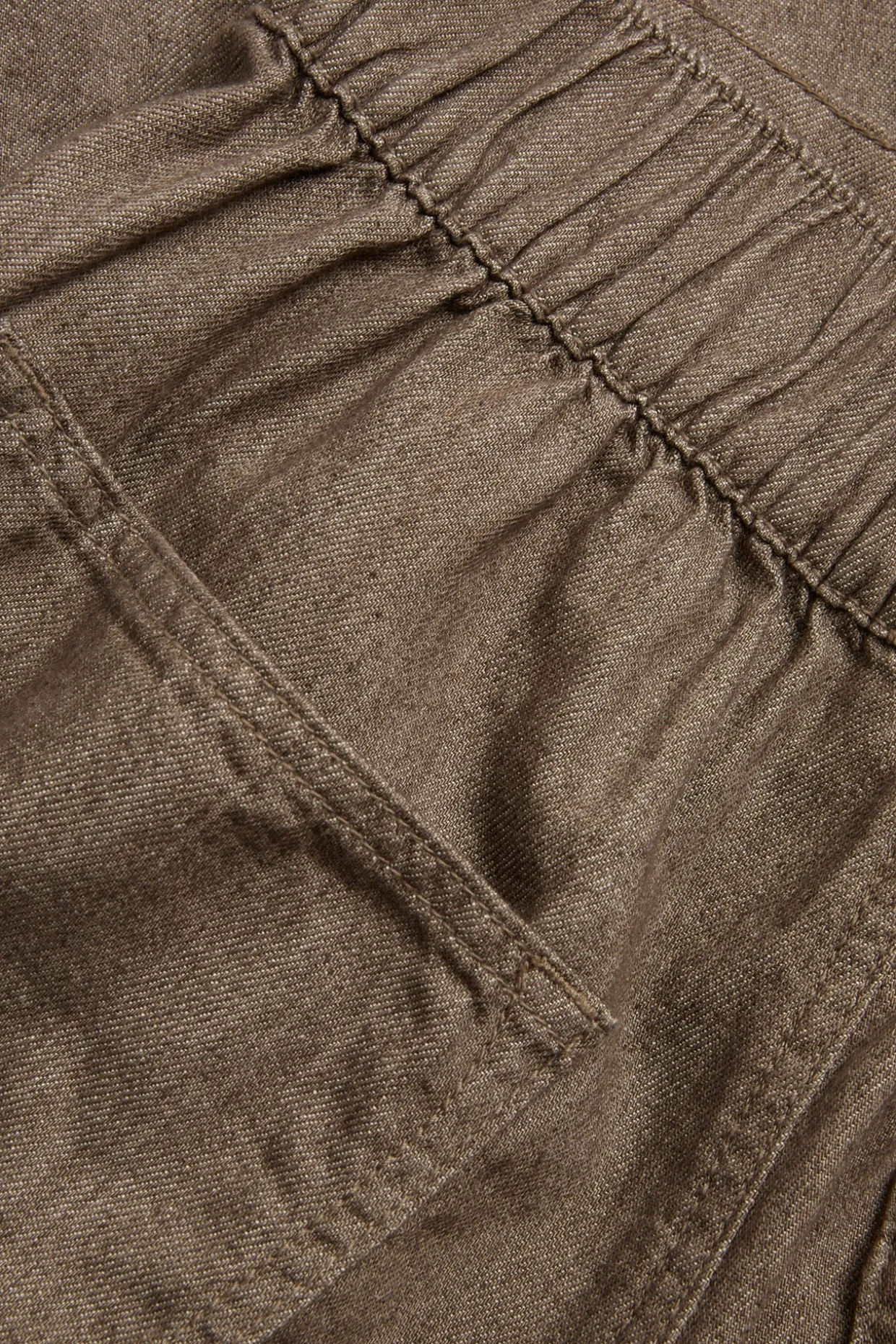 Barrelkjol i denim