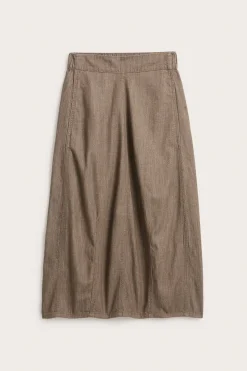 Barrelkjol i denim