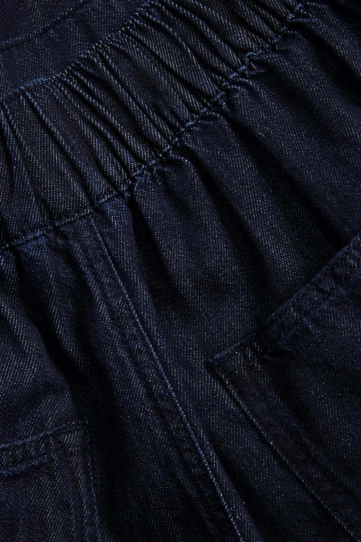Barrelkjol i denim