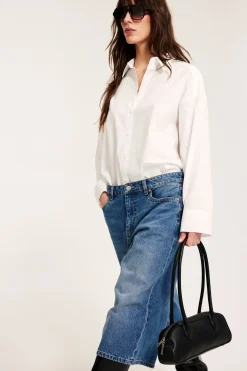 Bermudashorts i denim