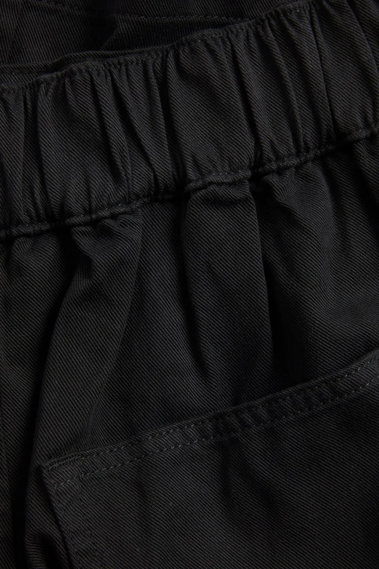 Bermudashorts i lyocell och bomullsmix
