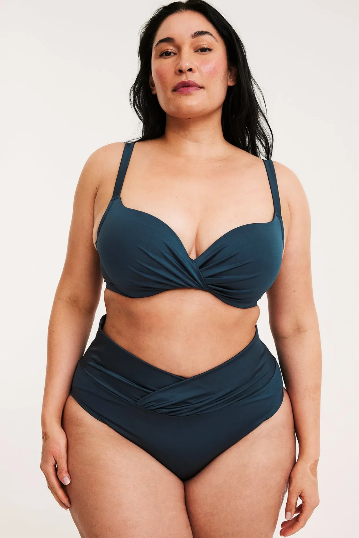 Bikini-bh med omlottdetalj
