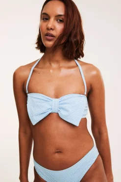Bikini-bh med rosett