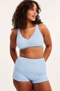 Bikinishorts hög midja