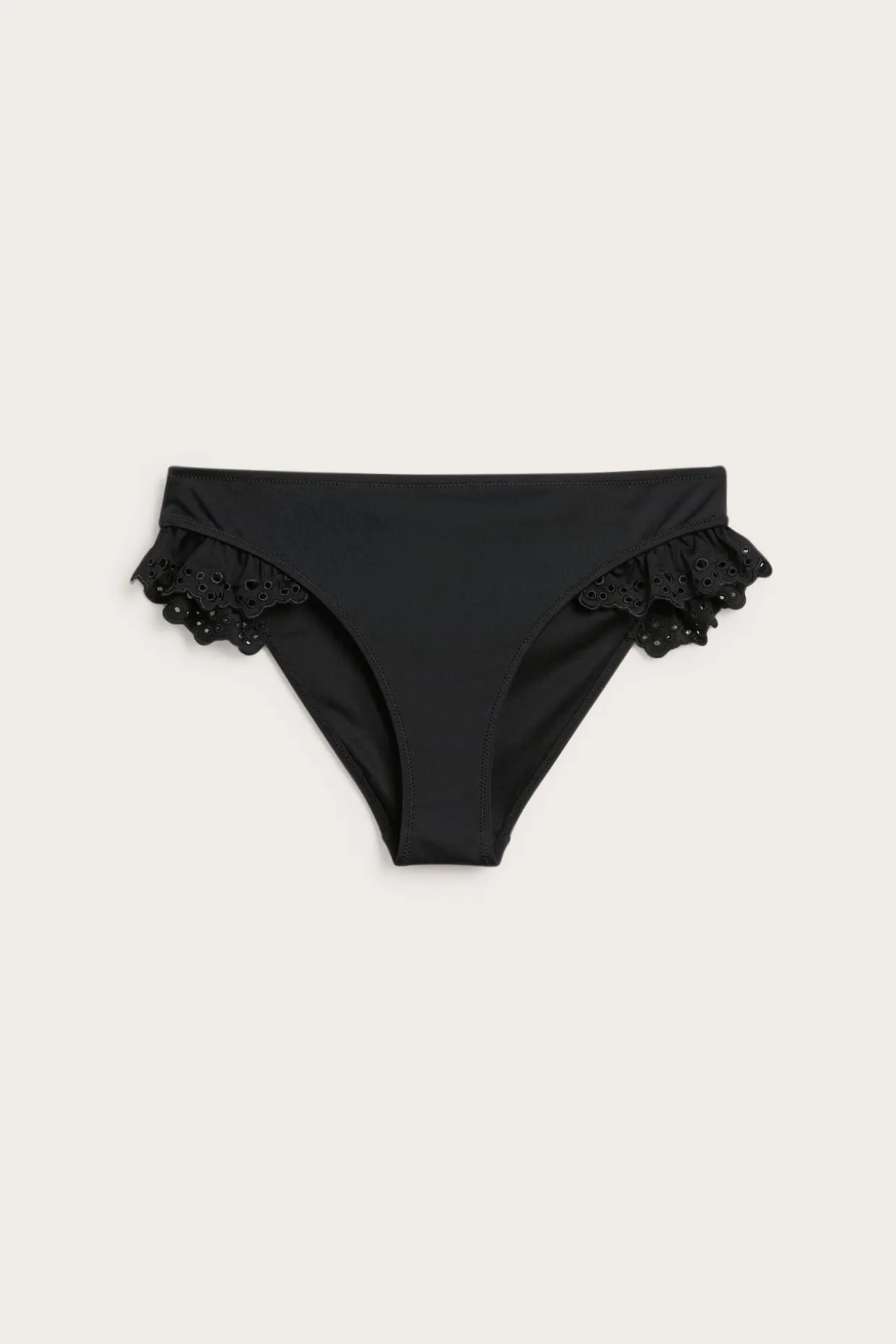 Bikinitrosa brazilian med broderie anglaise