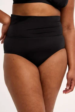 Bikinitrosa brief med nedvikbar midja