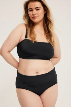 Bikinitrosor med vikbar midja