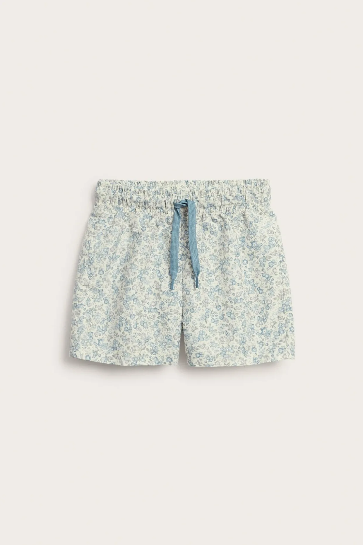 Blommiga badshorts