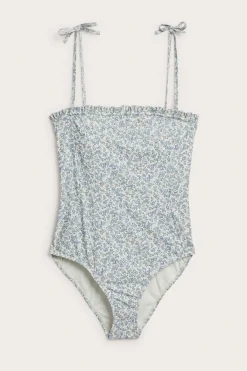 Blommig baddräkt Newbie Woman