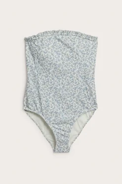 Blommig baddräkt Newbie Woman