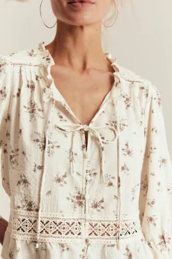 Blommig blus Newbie Woman