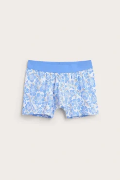 Blommig boxerkalsong