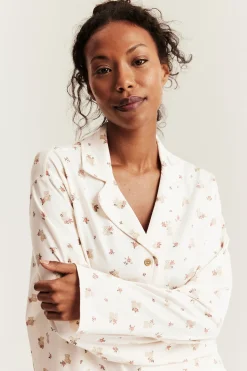Blommig pyjamas Newbie Woman
