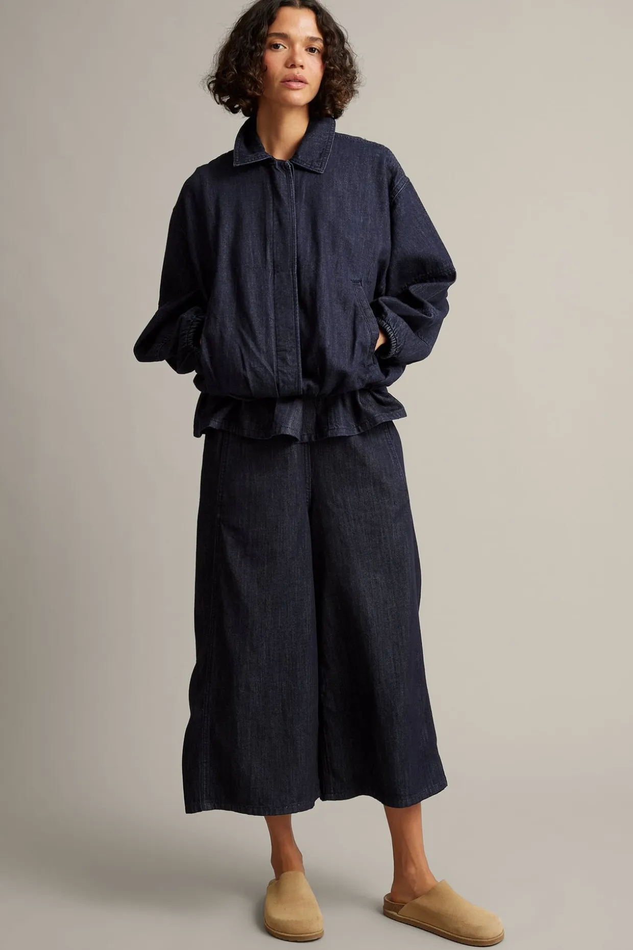 Blousonjacka i denim