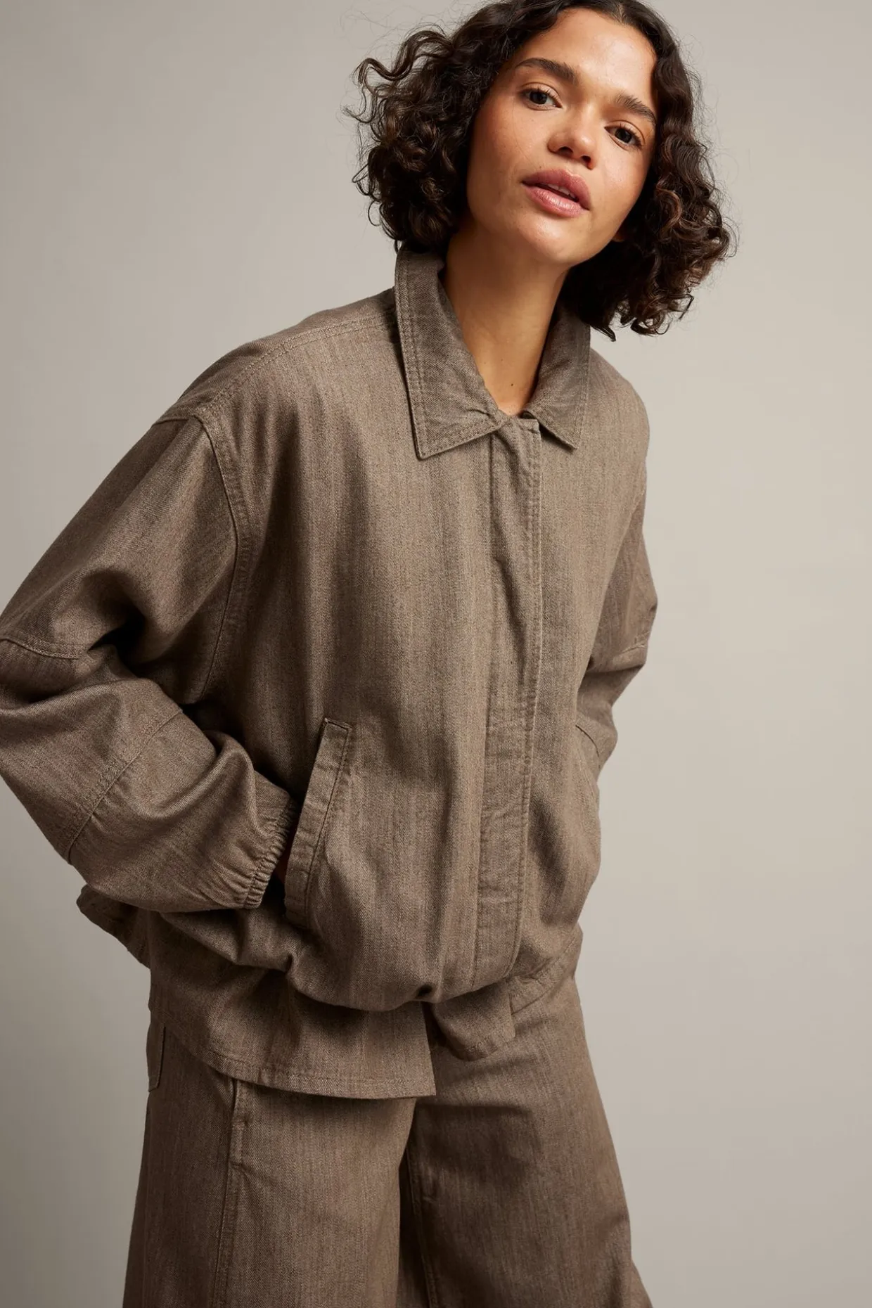 Blousonjacka i denim