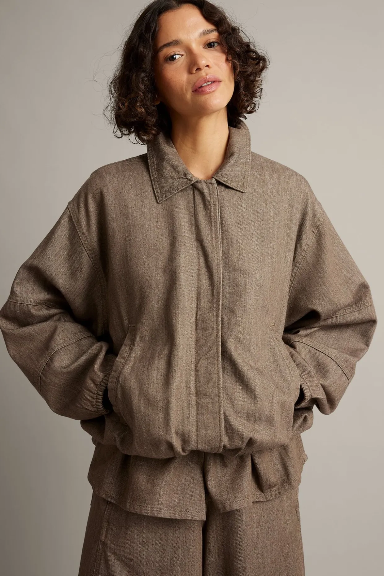Blousonjacka i denim