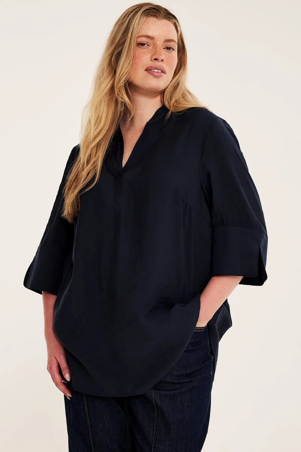 Blus i modalmix