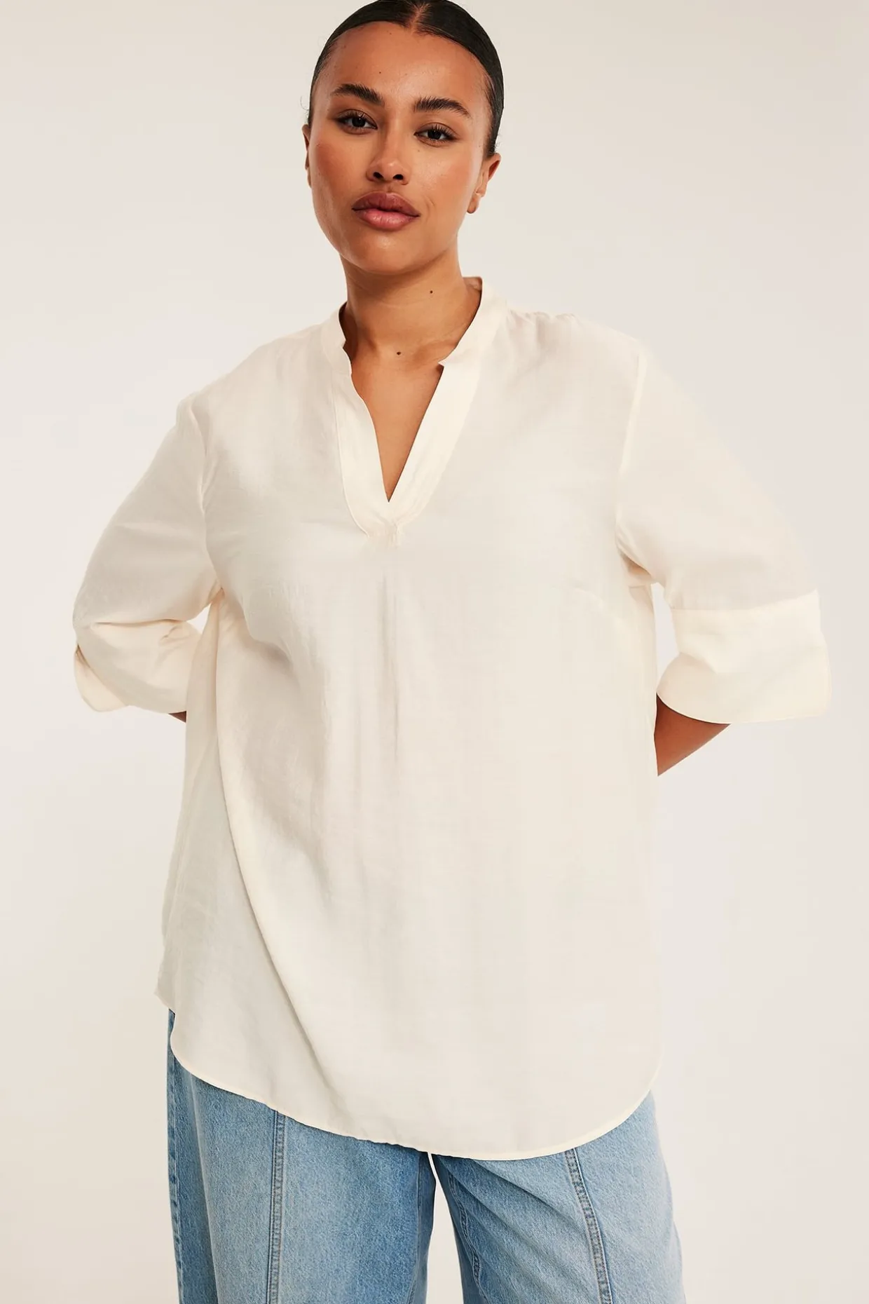 Blus i modalmix