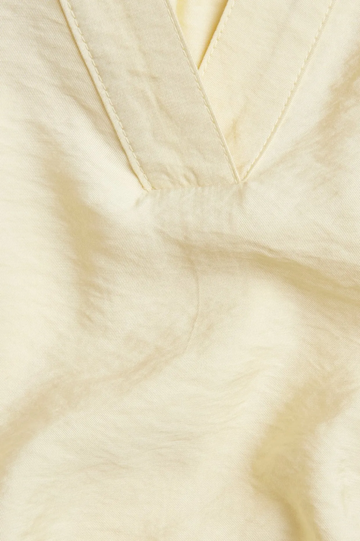 Blus med puffärm