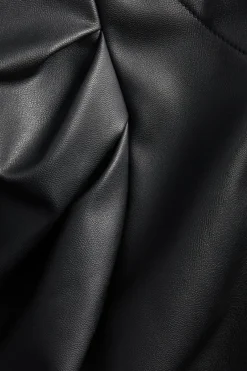 Blus med puffärmar