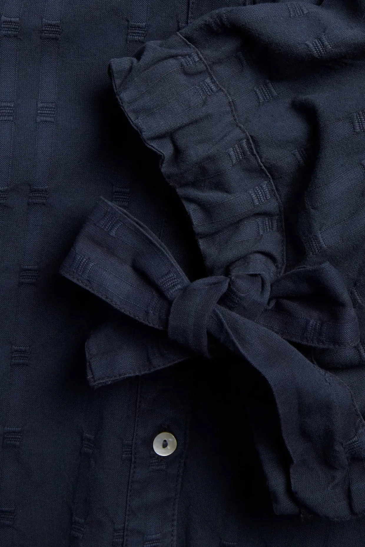 Blus med struktur
