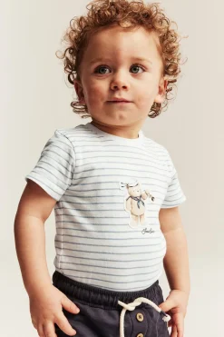 Body med nalle-applikation