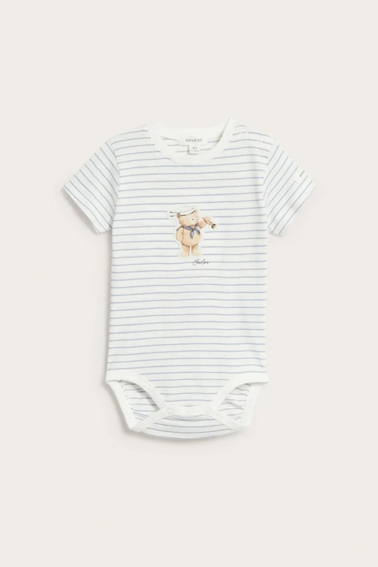 Body med nalle-applikation