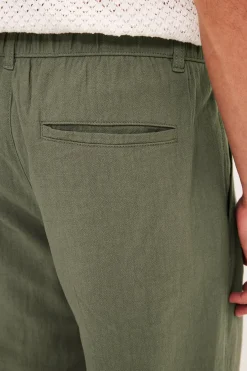 Bomullsbyxor regular fit