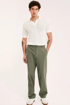 Bomullsbyxor regular fit