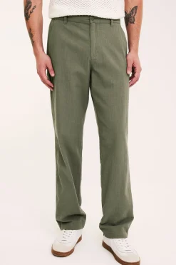 Bomullsbyxor regular fit