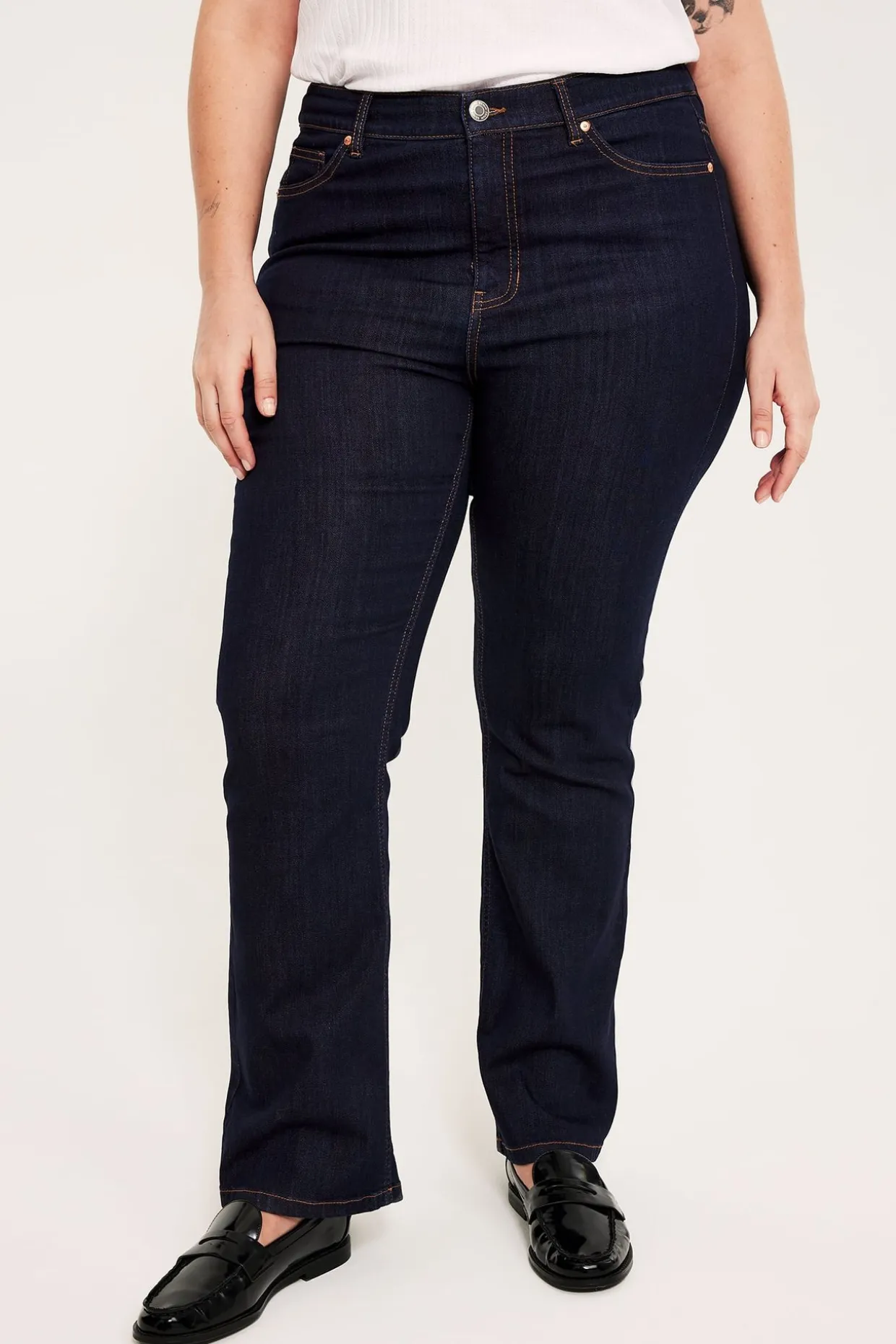 Bootcut jeans high waist