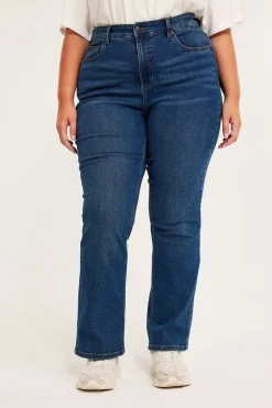 Bootcut jeans high waist
