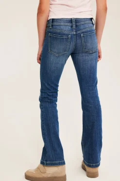 Bootcut jeans low waist