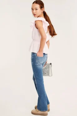 Bootcut jeans low waist