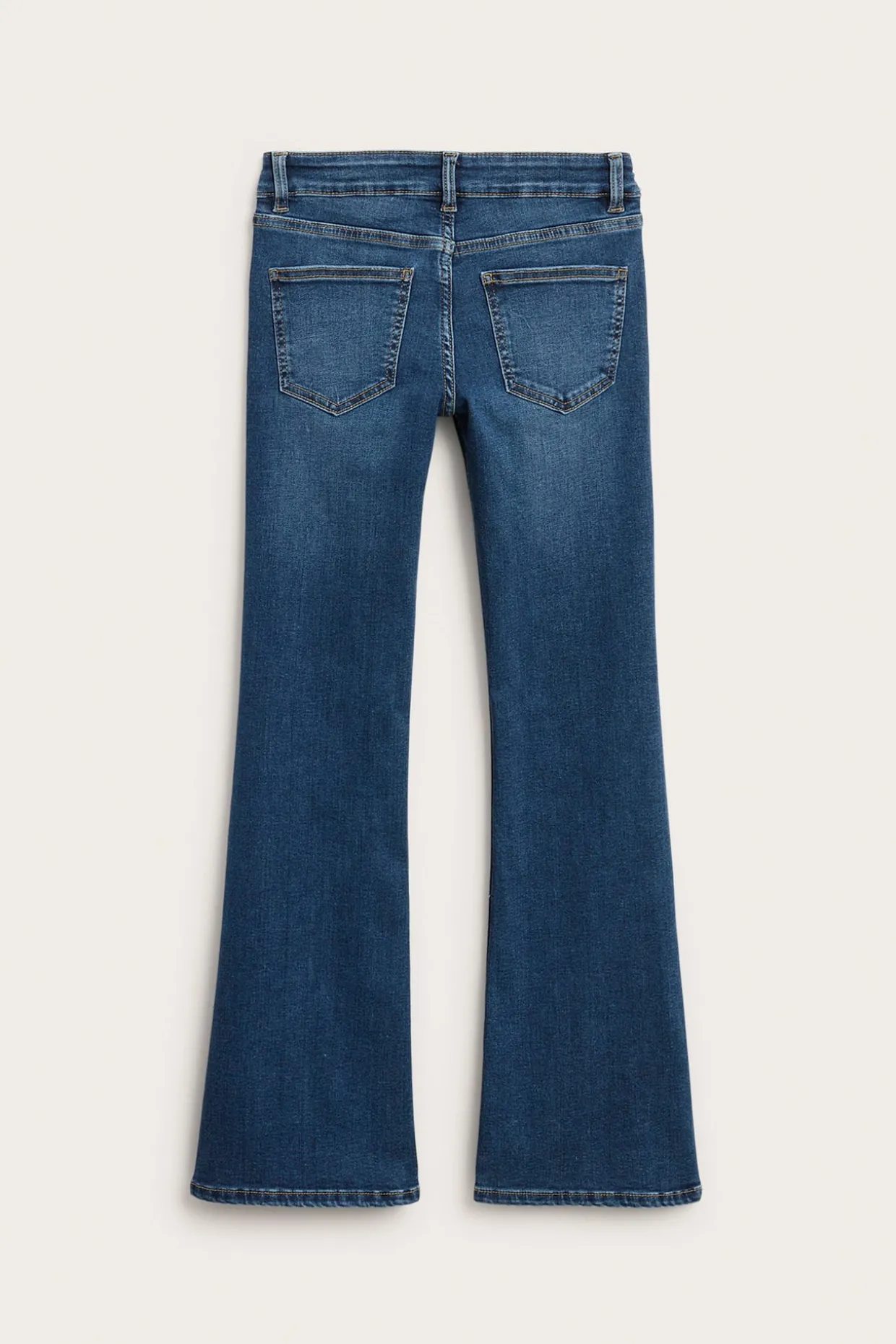 Bootcut jeans low waist