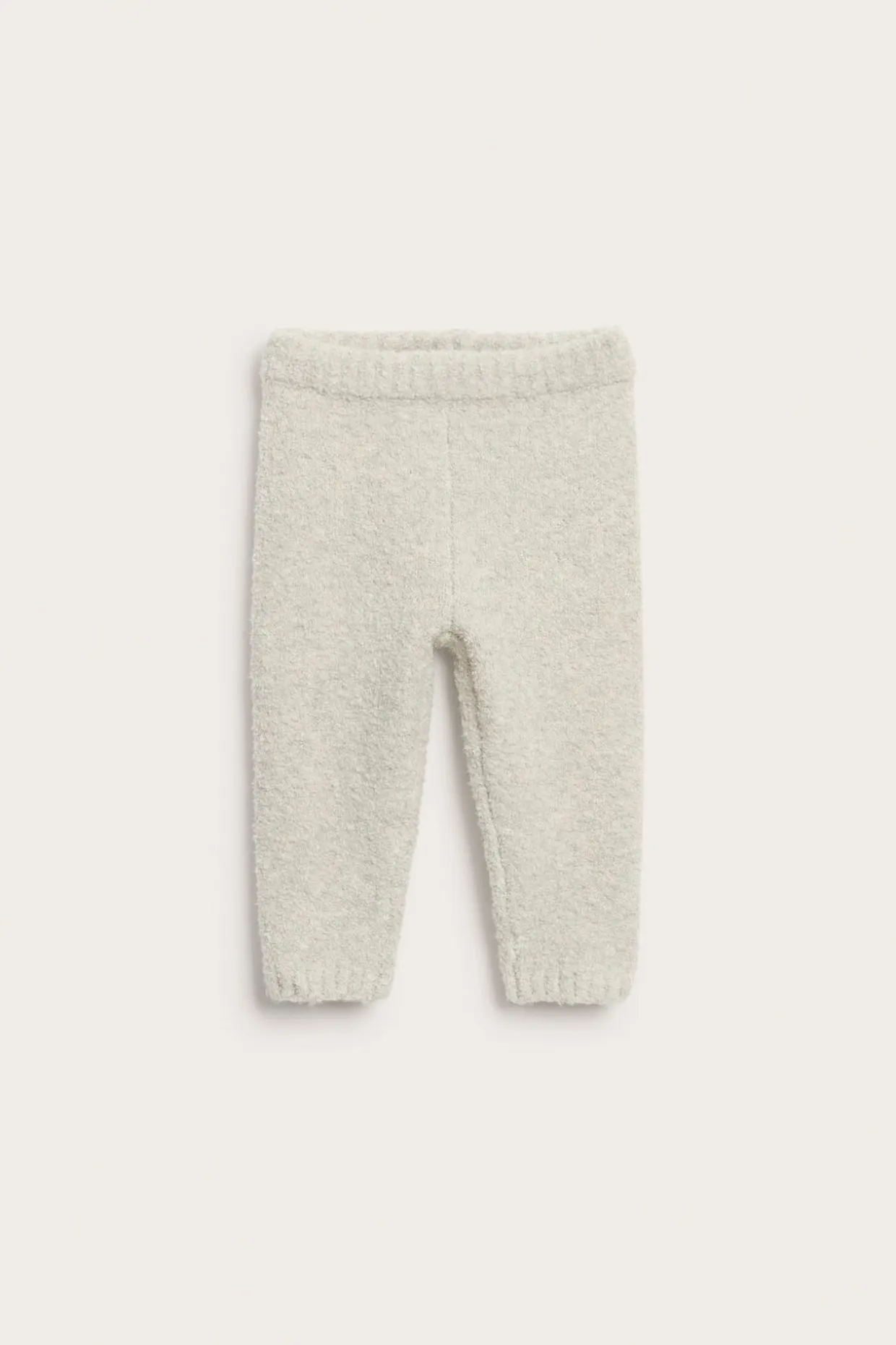 Boucléstickade leggings