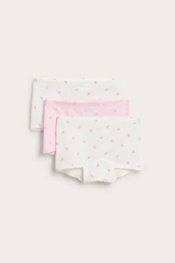 Boxertrosor i 3-pack med jordgubbsmönster