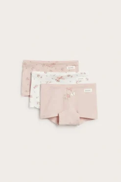 Boxertrosor med rosor 3-pack