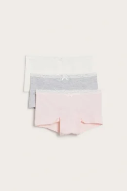 Boxertrosor med spets 3-pack