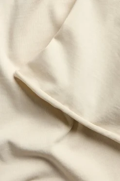 Boxig t-shirt med rullade kanter