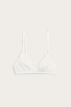 Bralette med hjärtmönster