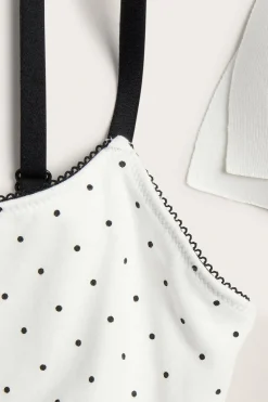 Bralette med picotkant